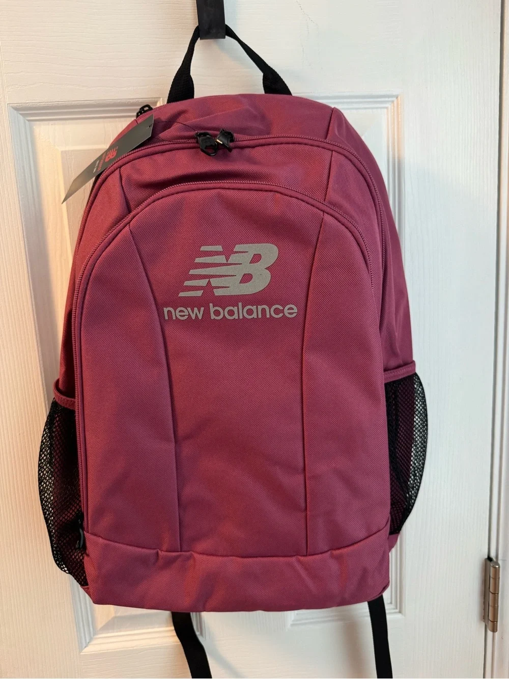 New Balance Backpack, Burgundy/Gray